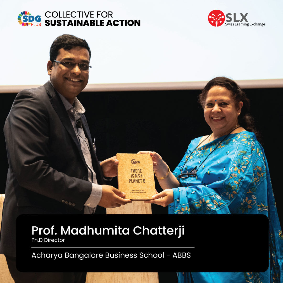 slxlearning's tweet photo. #SDGPlus conducted an interactive session on, “#SustainableDevelopmentGoals: a path to achieve them” at Acharya Bangalore Business School, Bengaluru.
We thank all the participants for their enthusiasm.
Let’s create a #sustainablefuture for us all!
#CSA #EASD #SLX #SLXLearning https://t.co/TwSyjgp9By