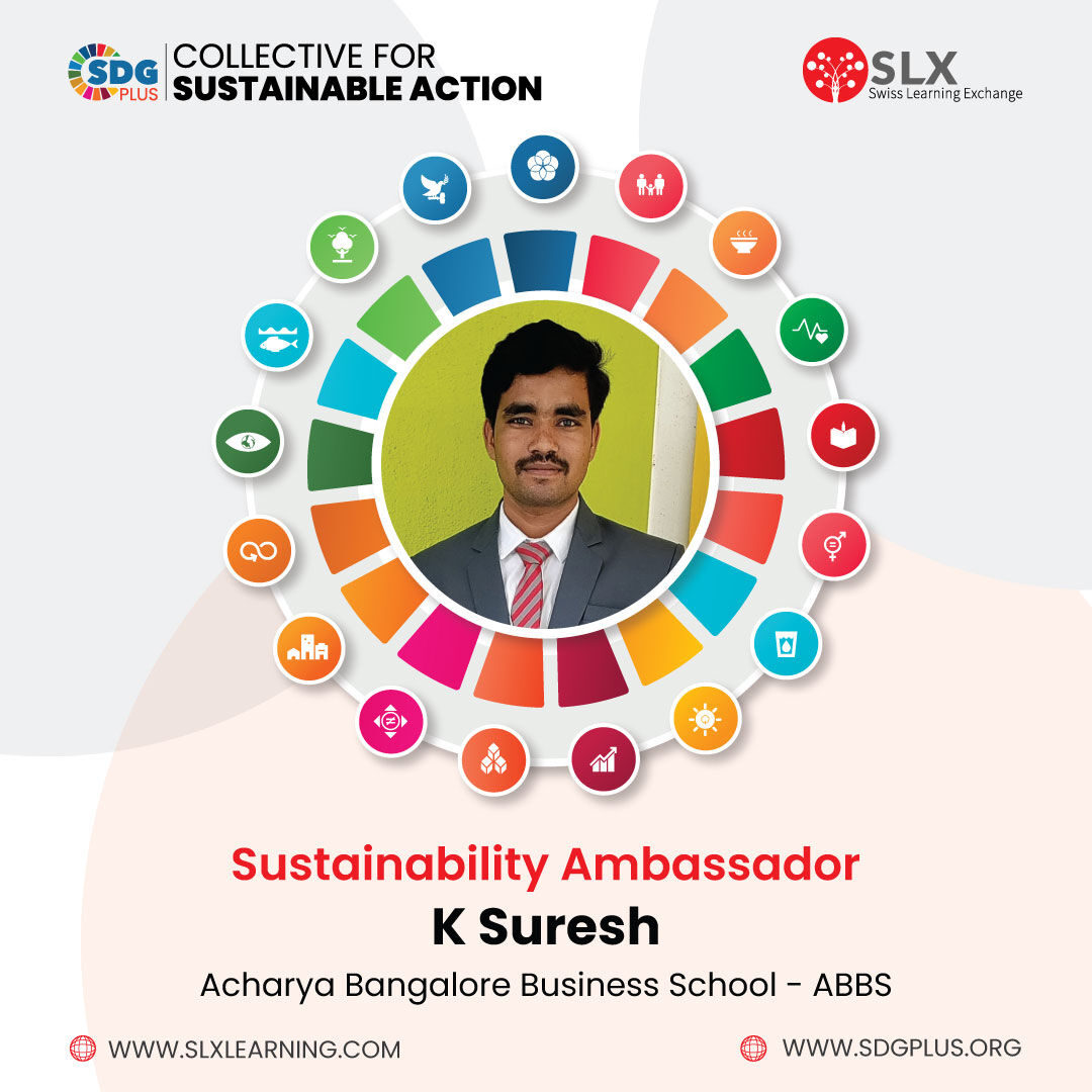 slxlearning's tweet photo. #SDGPlus conducted an interactive session on, “#SustainableDevelopmentGoals: a path to achieve them” at Acharya Bangalore Business School, Bengaluru.
We thank all the participants for their enthusiasm.
Let’s create a #sustainablefuture for us all!
#CSA #EASD #SLX #SLXLearning https://t.co/TwSyjgp9By