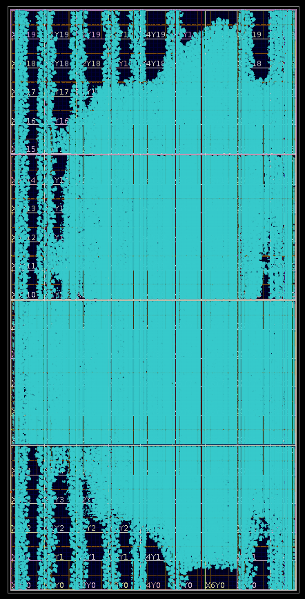 enjoy_digital's tweet image. Vivado placing &amp;amp; routing 10 000 RISC-V cores on @XilinxInc&apos;s largest FPGA (VU19P): Give it enough RAM (64GB) and time (~48H) and it will do it! Impressive piece of software and new top CoreScore😋. @OlofKindgren
