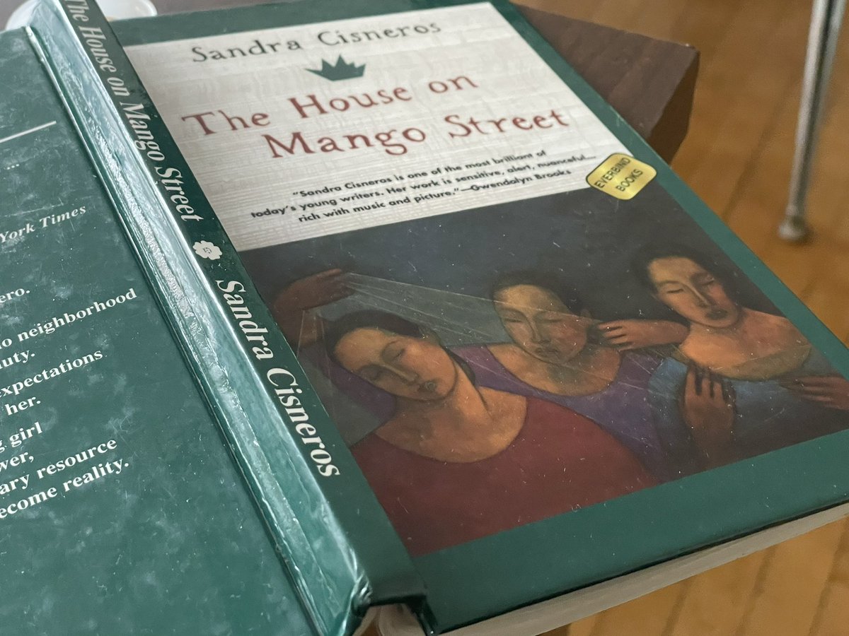 PerryWhs's tweet image. Close reading of The House on Mango Street in @AutumnPetronzio ELA9 class @WeehawkenTSD. Fellow @LoyolaChicago alum Sandra Cisneros’ book gains deeper meaning w for all students with each read. @RobFerullo4 @StefanieCirill1 @teachnbeach1 @MTMattiace @EDUwithAriel #WeeRead
