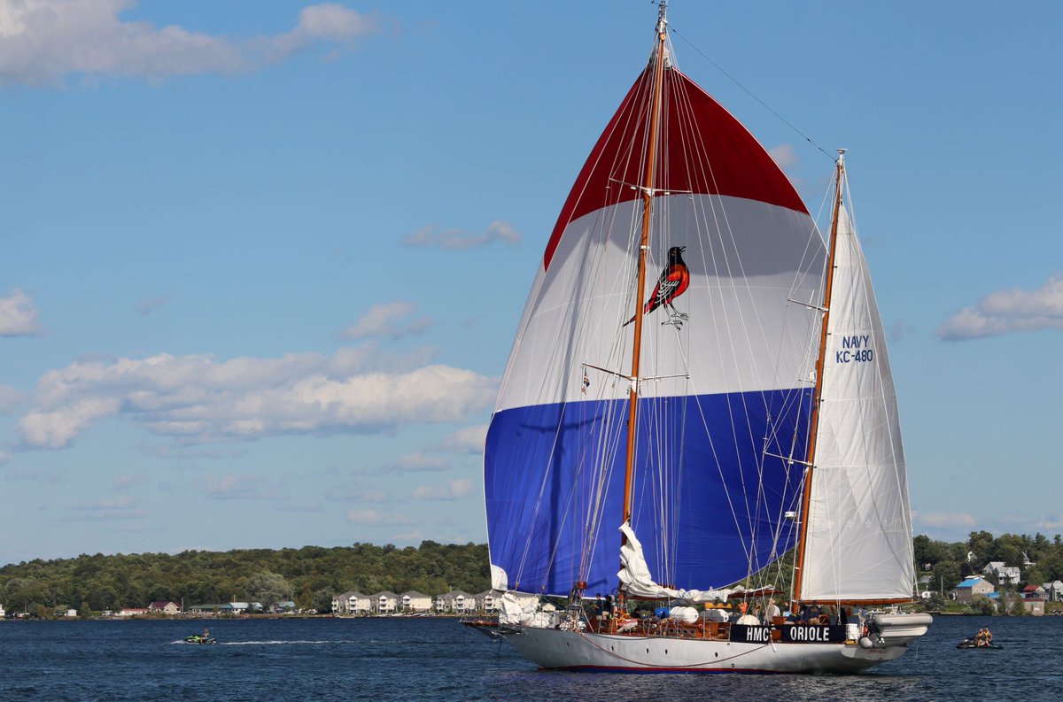 Don't miss the HMCS Oriole in Brockville this weekend (May 28 &amp; 29). Enjoy free deck tours both days (face masks required)
tallshipsbrockville.com/the-2022-brock…
<a href="/BrockvilleON/">City of Brockville</a> #tallshipsbrockville2022