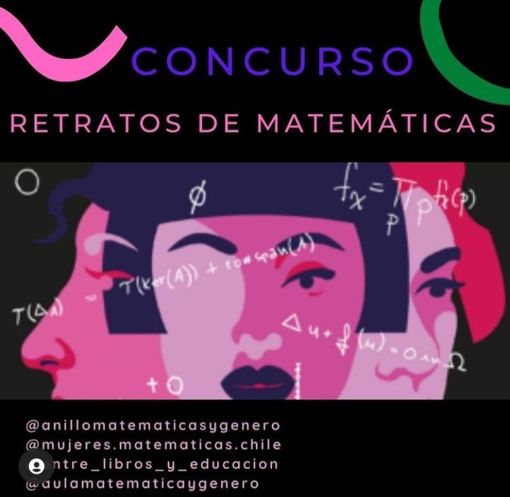 Enactiva (@enactivaescuela) on Twitter photo Alerta #concurso
Cortesía de <a href="/Mat_Genero/">Anillo Matemáticas y Género</a> y
Colectivo de Mujeres Matemáticas
Para poder concursar, sigue link y las 4 cuentas mencionadas: Anillo Matemática y Género Colectivo de Mujeres Matemáticas Entre libros y educación Aula Matemática y Género en ig
instagram.com/p/CeBsqngOISA/… Alerta #concurso
Cortesía de <a href="/Mat_Genero/">Anillo Matemáticas y Género</a> y
Colectivo de Mujeres Matemáticas
Para poder concursar, sigue link y las 4 cuentas mencionadas: Anillo Matemática y Género Colectivo de Mujeres Matemáticas Entre libros y educación Aula Matemática y Género en ig
instagram.com/p/CeBsqngOISA/…