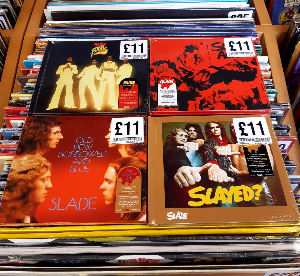 FOPPofficial's tweet photo. NEW MUSIC FRIDAY
Some great reissues for you all!
• @sparksofficial - #TheSeductionOfIngmarBergman
• @sparksofficial - #ExoticCreaturesOfTheDeep
• #Slade - #SladeInFlame #SladeAlive #OldNewBorrowedAndBlue #Slayed?
#gettofopp https://t.co/CbY3rjI5pl