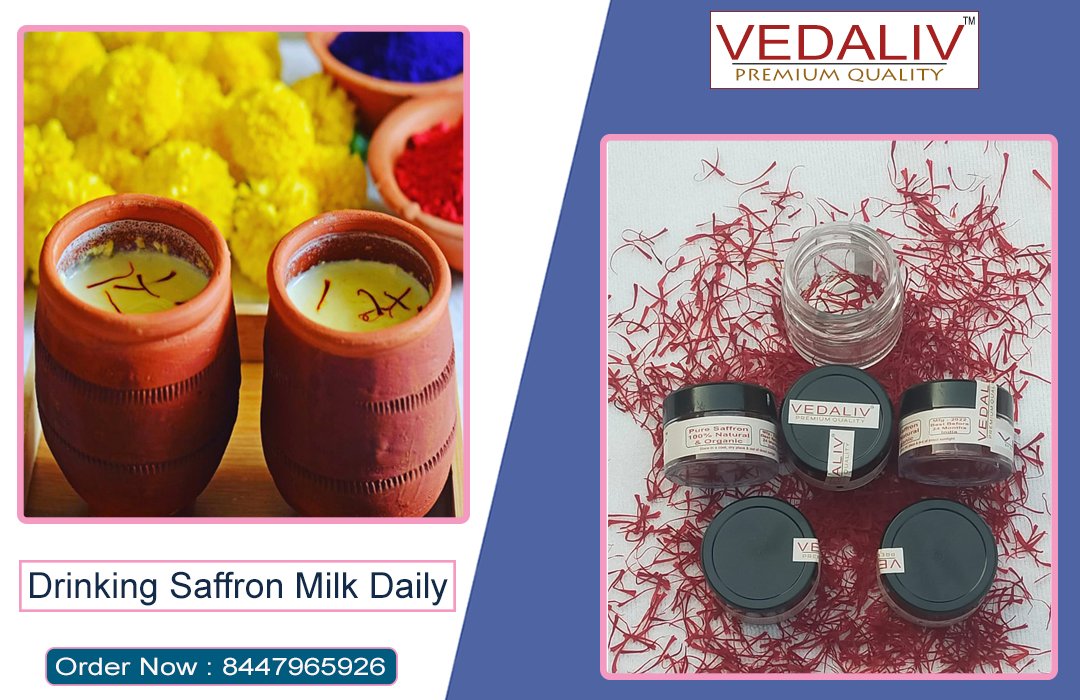 VedaLiv's tweet photo. Drinking kesar saffron milk daily will not only help you in improved digestion and appetite, but also give you healthy and glowing skin.
#skin #kesar #saffron #purekesar #puresaffron #vedaliv #kesarmilk #saffronmilk https://t.co/khW0RmFFXO