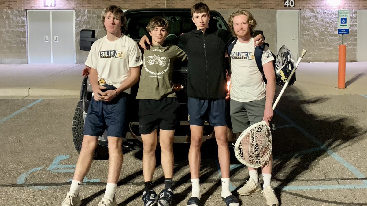 Evan /  <a href="/SalineLax/">Saline Boys Lacrosse</a> wrapped up their season this week.  The Seniors have played together for a decade.  Memories and friendships for a lifetime.