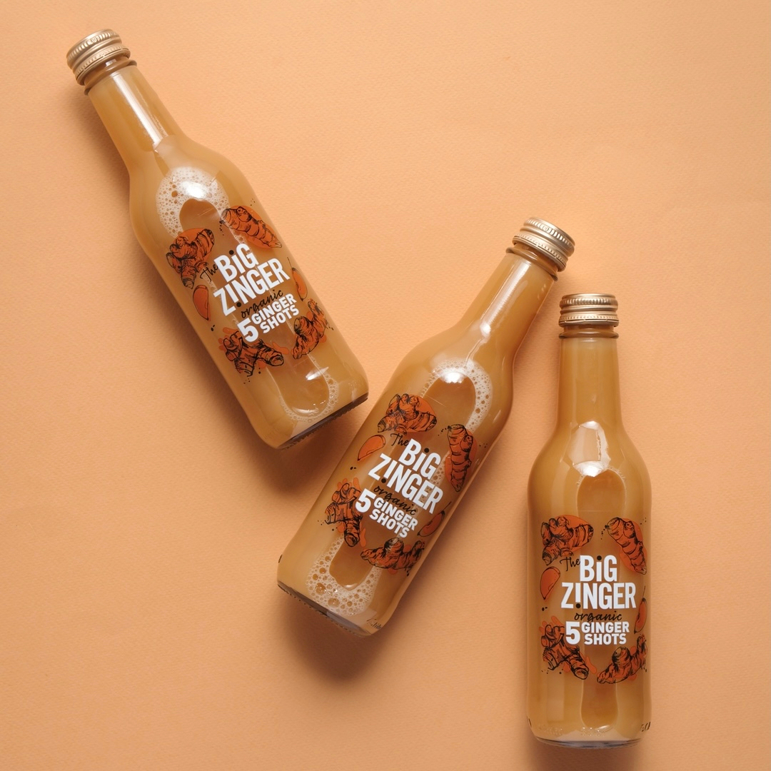 All good things come in 3s right... Natural energy with pressed ginger juice.