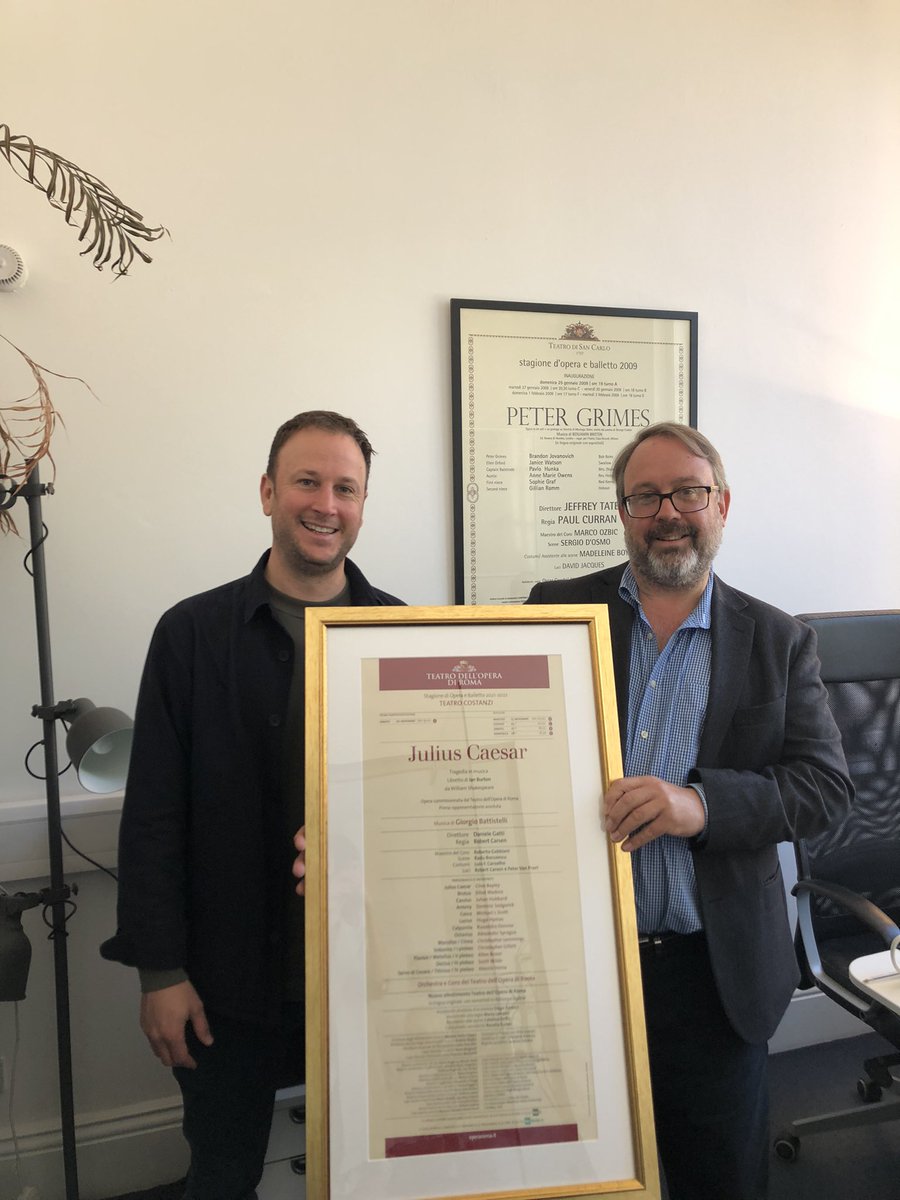 Visited the @AtholeStill offices today to drop off a few thank you tokens to mark our 10 Year Anniversary! Over 50 opera productions, over 10 countries and numerous concerts. Thanks Chris and the team for all your hard work and support! Here’s to the next 10….
