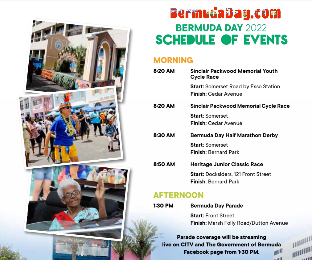 bermudaday's tweet photo. #BermudaDay 2022 Event Schedule 
https://t.co/HfRLdT0907 https://t.co/tmr0kFUAeu