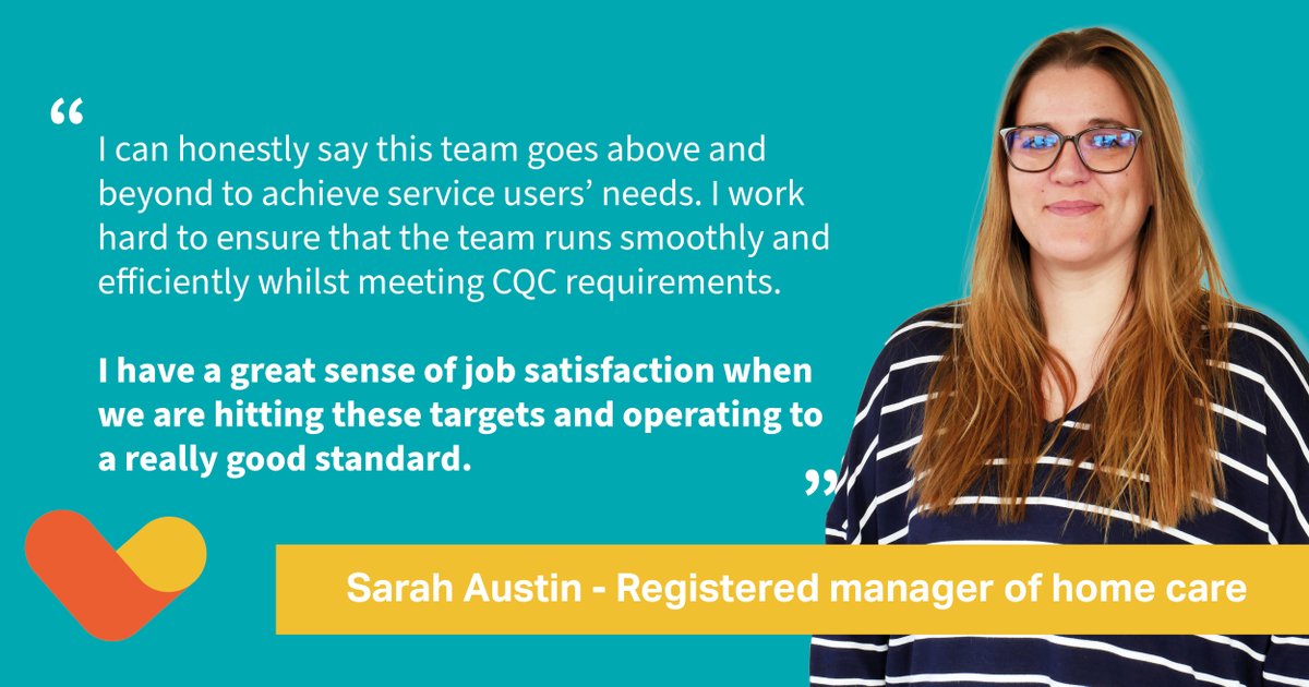 ItsNurtrio's tweet photo. We asked Sarah what she enjoys about her role as registered manager of home care at Nurtrio. Here's what she had to say 💬 https://t.co/ZAPMUsCh1d
