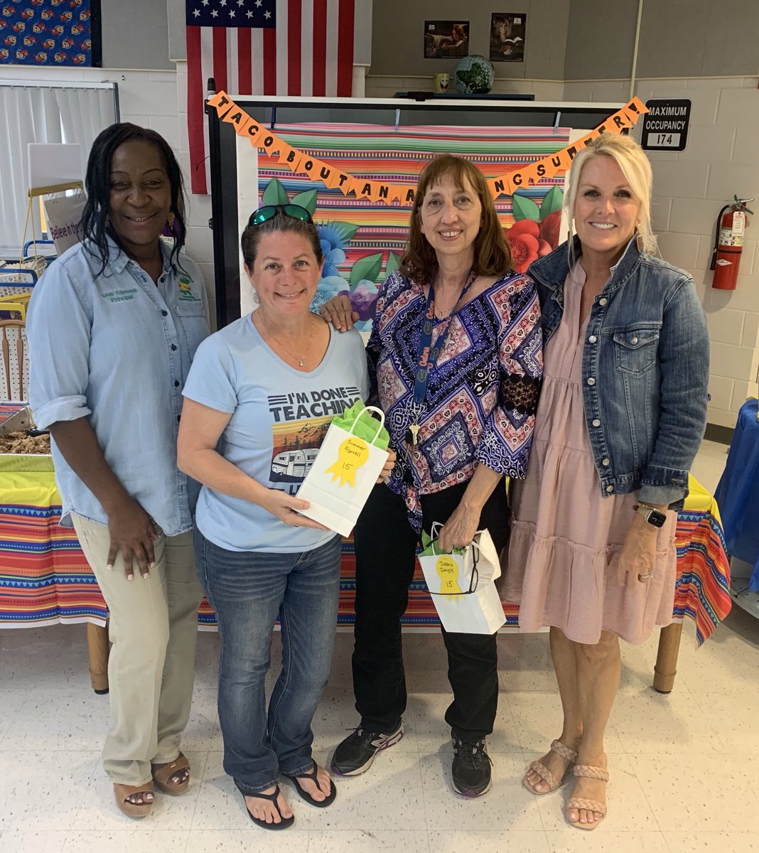 Congratulations! Celebrating 15 years at Golden Grove! Gator PROUD of these ladies!