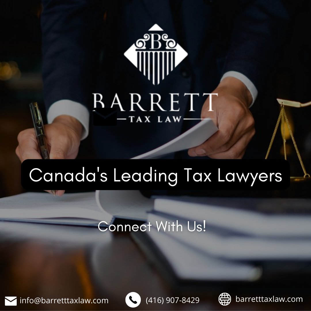 CRA collections stressing you out? Forget your worries and let us handle everything. Connect with the amazing legal minds of Barrett Tax Law and learn how we can solve your tax problems.

Call us at (416) 907-8429 

#barretttaxlaw #CRA #estate #planning #lawfirm #legaltax