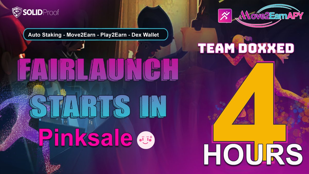 ONLY 4 HOURS  LEFT BEFORE FAIRLAUNCH!                                                                    

🔗 Official Fair Launch link (other links are FAKE)
pinksale.finance/#/launchpad/0x…