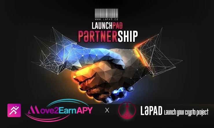 🟢Move2EarnAPY Strategic Partnership With Lapad.

Move2EarnAPY: The first sustainable rebase &amp; auto-staking protocol on metaverse with earn of fixed apy.404202%!

Read More: t.me/Move2EarnAPY_n…