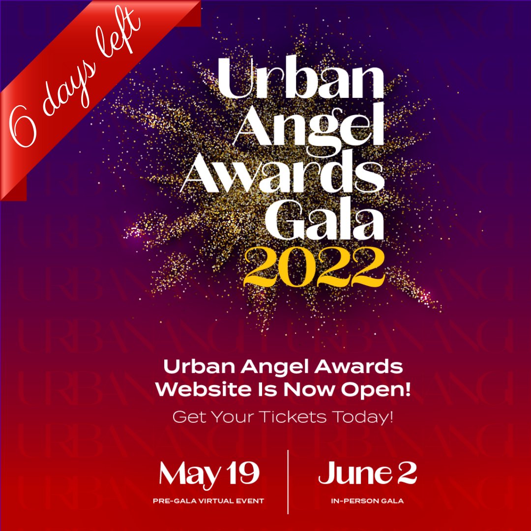 ONLY 6 DAYS LEFT!!! Join us for our 18th Annual Urban Angels Gala Thursday, June 2nd 2022 (6-9PM) Capitale NY 130 Bowery, New York, NY 10013 Head over to nytsurbanagels.org and get your tickets now! Interested in being a sponsor? Email us at gala@nyts.edu.