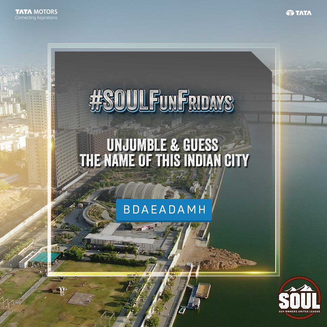 TataMotors_Cars's tweet image. Get ready to tickle your brain as #SOULFunFridays is back!
Take a guess and comment your answer below.👇

#DriveWithSOUL #ConnectWithSOUL #TataHarrier #AboveAll #Harrier #TataSafari #ReclaimYourLife #Safari #FridayFun #Friyay #FridayVibes #HappyFriday #TataMotorsPassengerVehicles