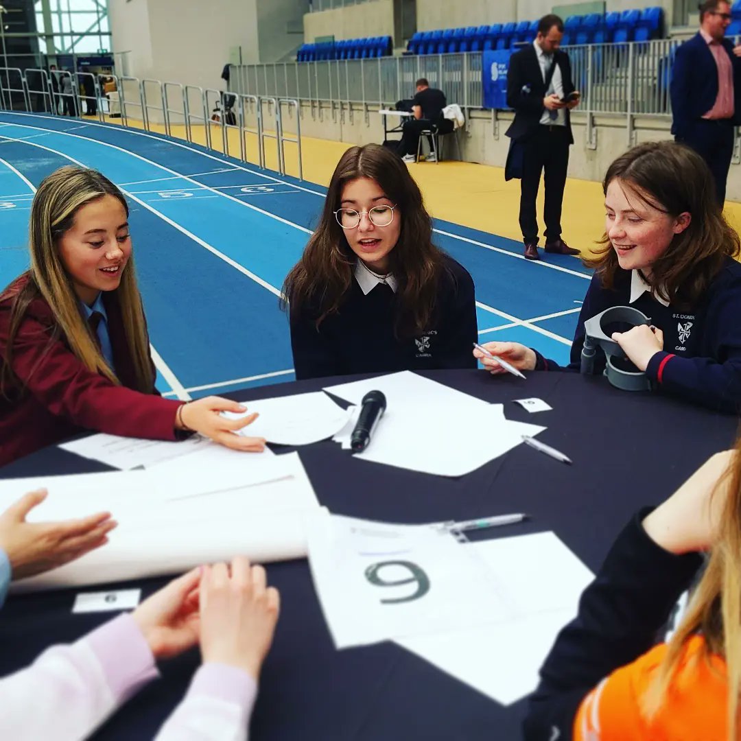 PEXpoIreland's tweet photo. Well done to our PE XPO winners who attended the Youth Stakeholder Forum on Sport yesterday, hosted by @sportireland! They were invited to take part in a discussion on how to increase youth participation in sport. https://t.co/WNJcduhr7M