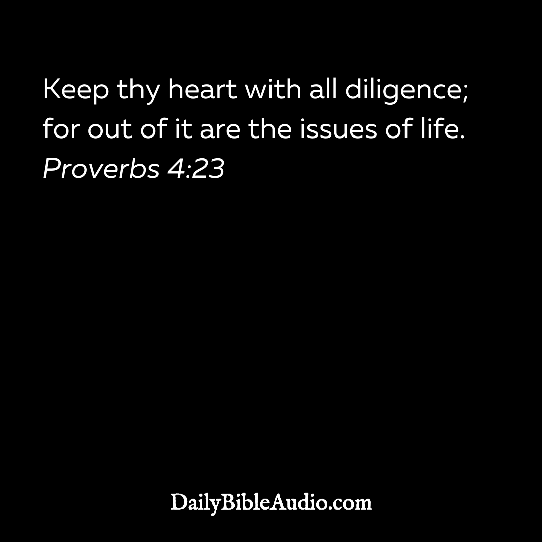 DailyBibleAudi1's tweet photo. Protect your heart at all costs! ❤️
.
.
.
#scripturedaily #biblequoteoftheday #bibleisthebest #biblequote #biblewomen #biblereader #bibledoers #biblesandcoffee #kjvbeliever #biblepages #scriptureoftheweek #dailybibleaudio #bibleproverbs #biblestudyplan #bibleministry https://t.co/tznzz1shUf