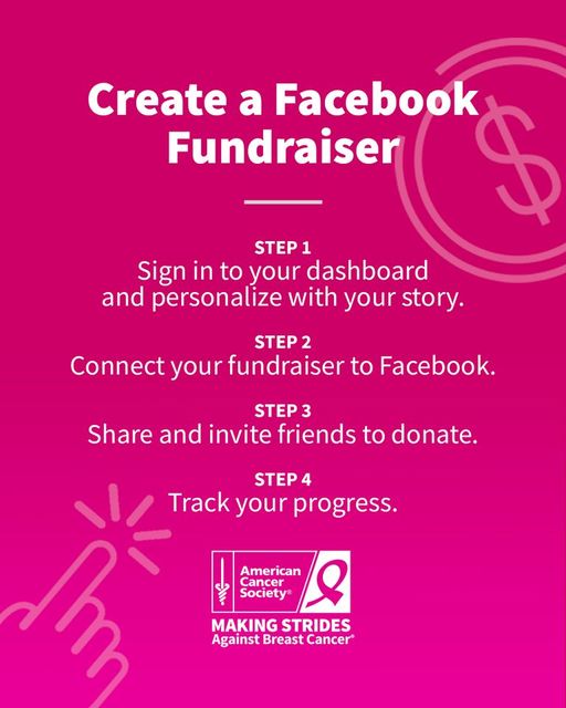 Connecting your Facebook fundraiser with your Making Strides dashboard is quick and easy. Here's how!
If you haven't signed up yet for our 2022 walk, visit MakingStridesWalk.org/Atlanta
 to register 💸📲 #Fundraising #Atlanta #MSABC