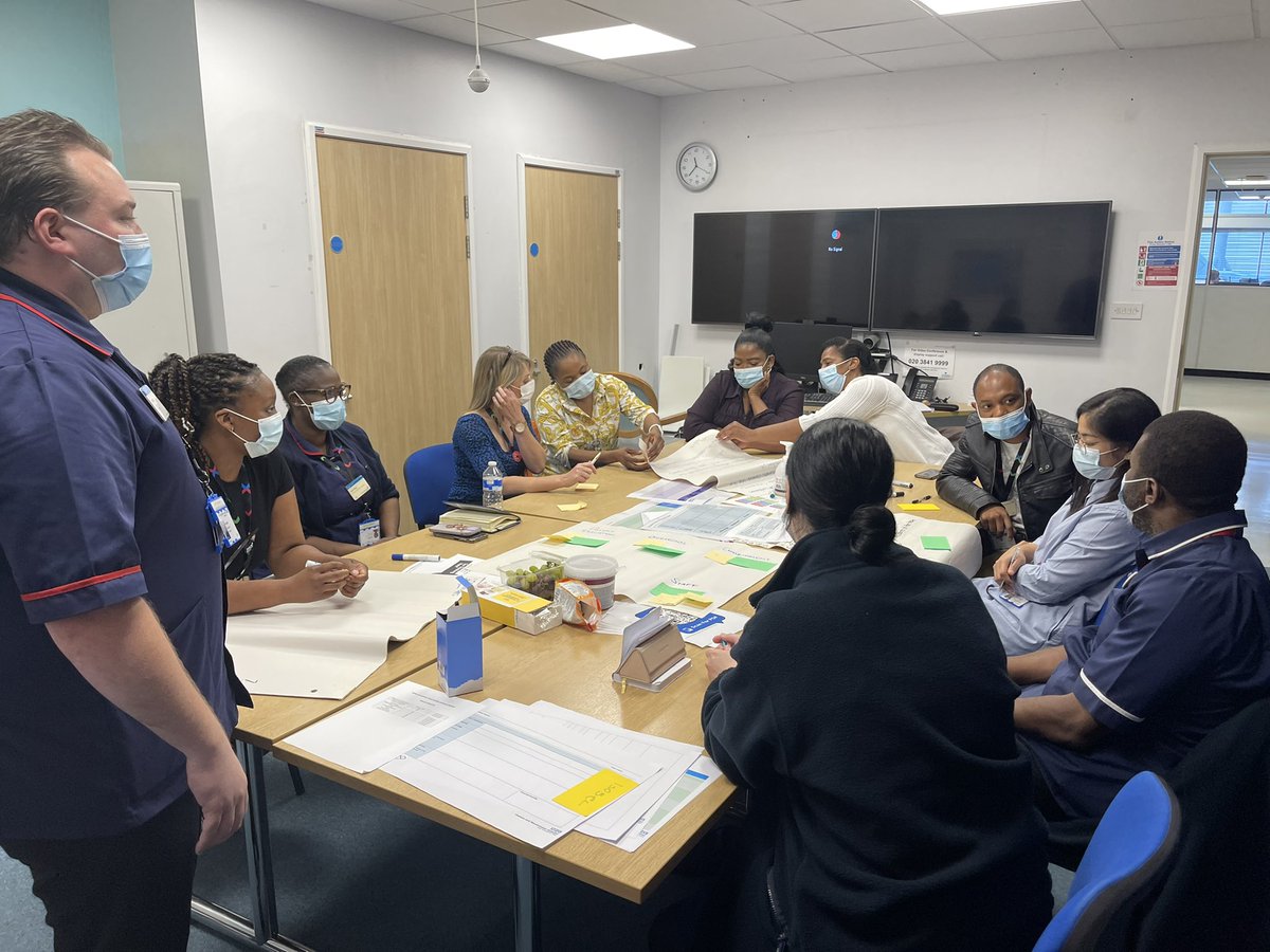 Absolute pleasure today to be part of the QI work shop with Osterley @ChelwestPCD #qualityimprovement #tissueviability <a href="/WestMidHospital/">West Middlesex University Hospital</a> @DeanoJ1610