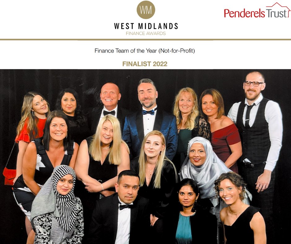 Penderels_Trust's tweet photo. Penderels Trust staff celebrated the success of our Finance Team last night at the West Midlands Finance Awards.
Huge congratulations to the team for being finalists in the Finance Team of the Year award in the not-for-profit sector💫
#WMFA #socialcare #financeteam https://t.co/ew5PFKwKM3