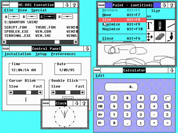 fabiodidone's tweet photo. Un 27 de mayo de 1988 Microsoft lanza Windows 2.1 #Microsoft #Windows #Windows21 https://t.co/TlJ0TB091g