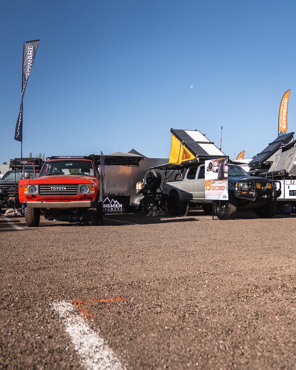 KodasTacoma's tweet photo. Overland Expo West 2022!

#overlandexpo #overland #kinsmenhardware #1stgentacoma https://t.co/nXCpSPrvgZ