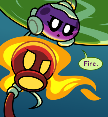 GreenManeHeart's tweet photo. More preview of Fire and Ice Chapter 3

Still work in progress. 
There are many pages so I might make a few posts part rather than in one thread. I'll post 4 to 8 pages a day probably.

#plantsvszombies #pvz #fancomic https://t.co/NfzfT08Y69
