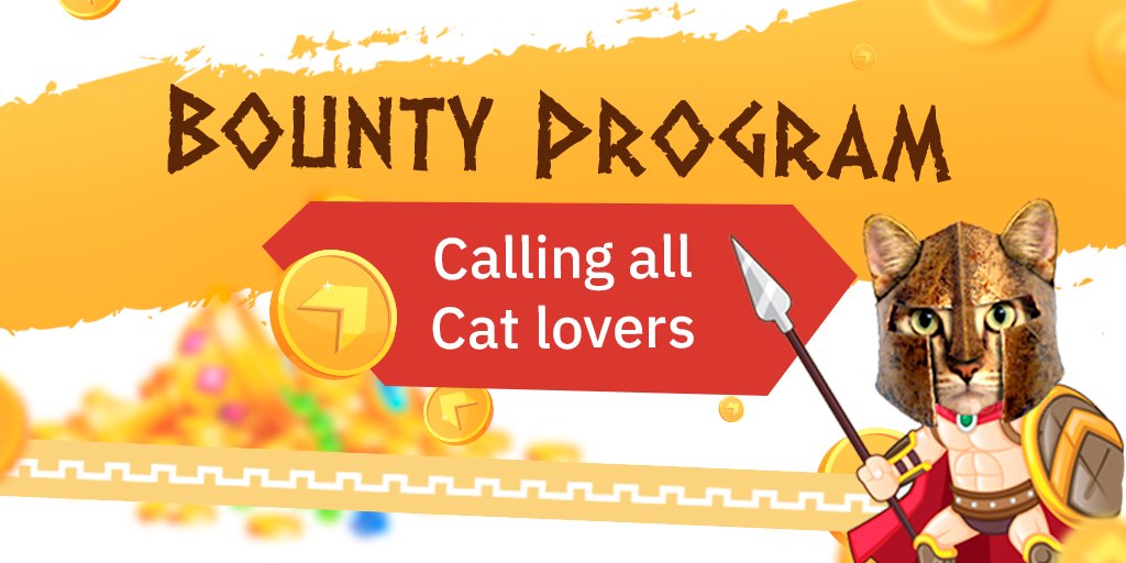CatsSparta's tweet image. Meeoow 😼
Are u ready for purrrcfect news?

I’m excited to announce my first #Bountyprogram. I’m looking for community members that are willing to be the catface and meow voice of my team. 

Welcome to the cat side 🐾 
Stay tuned!

#NFT #Airdrop #cryptocurrency