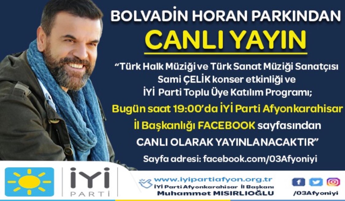 <a href="/meral_aksener/">Meral Akşener</a> <a href="/tatliogluismail/">Prof. Dr. İsmail Tatlıoğlu</a> <a href="/MDervisogluTR/">Müsavat Dervişoğlu</a> <a href="/55erhanusta/">Dr. Erhan Usta</a> <a href="/korayaydintr/">Koray Aydın</a> <a href="/UGUR__POYRAZ/">UĞUR POYRAZ</a> <a href="/UmitDikbayir/">Ümit Dikbayır</a> <a href="/BBahadirErdem/">Bahadır Erdem</a> <a href="/SalimEnsarioglu/">M. Salim ENSARİOĞLU</a> <a href="/MetinErgun48/">Metin Ergun</a> <a href="/UmitOzlale/">Prof Dr. Ümit Özlale</a> <a href="/avunzileyuksel/">Ünzile Yüksel</a> <a href="/Akburak/">Burak Akburak</a> <a href="/drmahmutkocak/">Dr. Mahmut KOÇAK</a> <a href="/MMsrloglu/">Muhammet Mısırlıoglu</a> <a href="/iyiparti/">İYİ Parti</a>