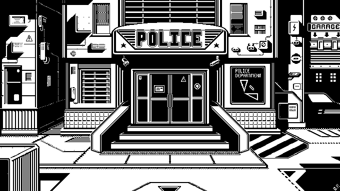 4 most recent backgrounds I draw for Ninja Noire. 