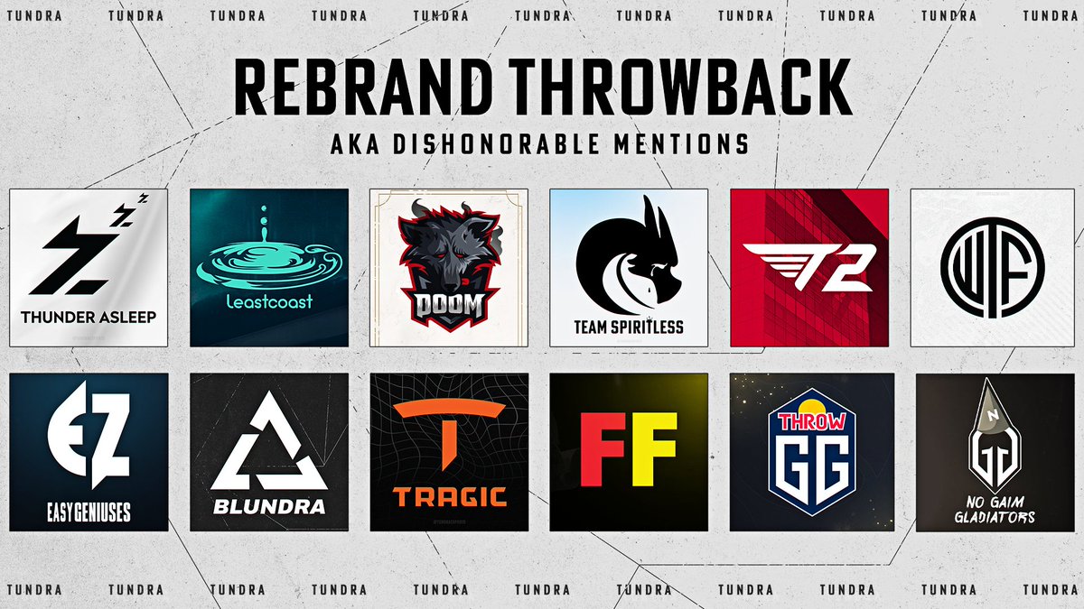 TundraEsports's tweet photo. Ok this is the end of the rebrands, we promise… 😏

+ we couldn't forget about our good friends @GaiminGladiator, enjoy 😘 https://t.co/zVk9HhMbwc