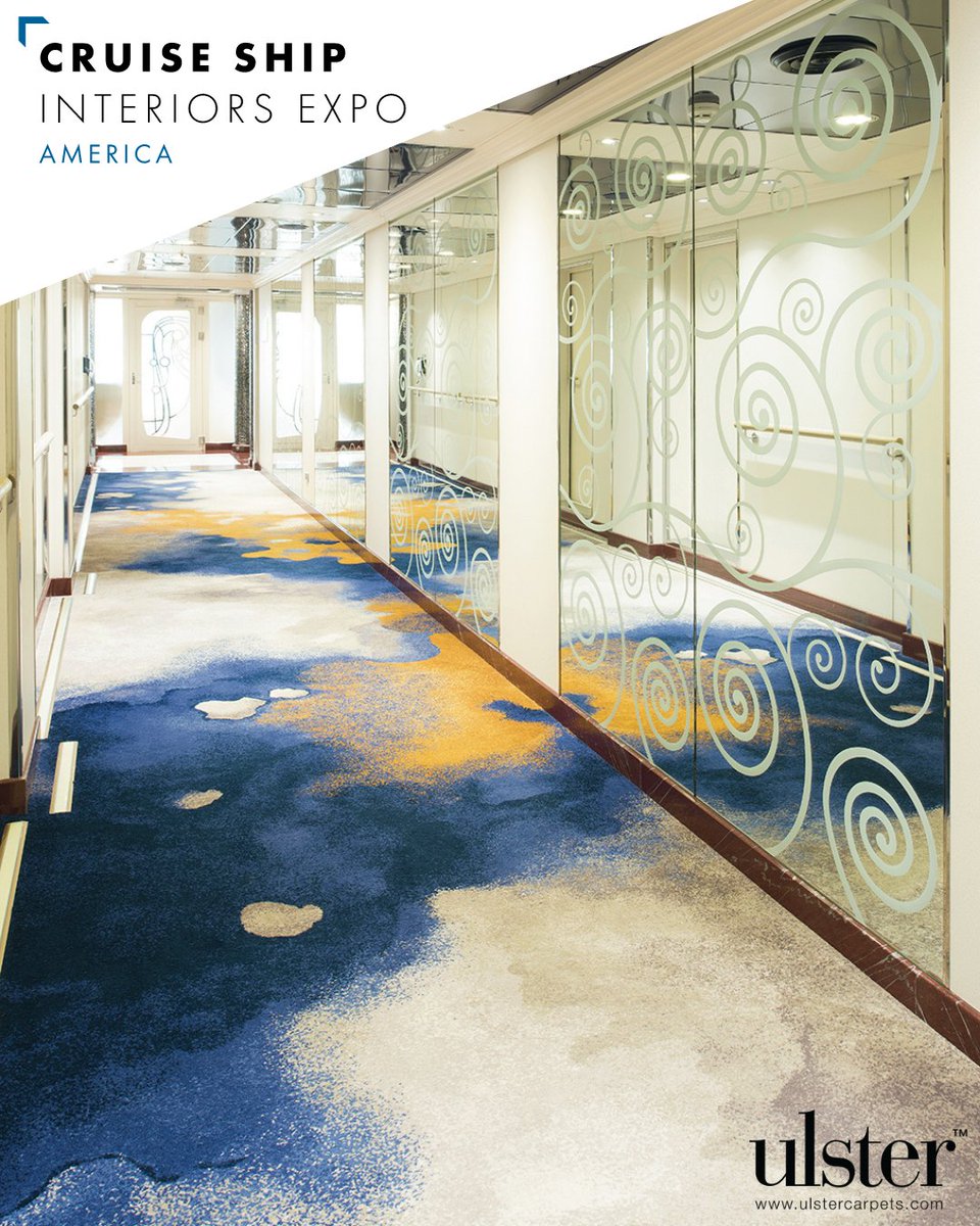 UlsterCarpets's tweet image. The @CSIexpo America is tomorrow, and we can’t wait to see you all at @TheMiamiBeachCC !

Come and see us at Booth #1112 and discover the finest Axminster and Wilton Carpets on offer to the marine industry! 

Sign up here: cruiseshipinteriors-expo.com 

#CSIE2022 #CSI2022 #CruiseShips
