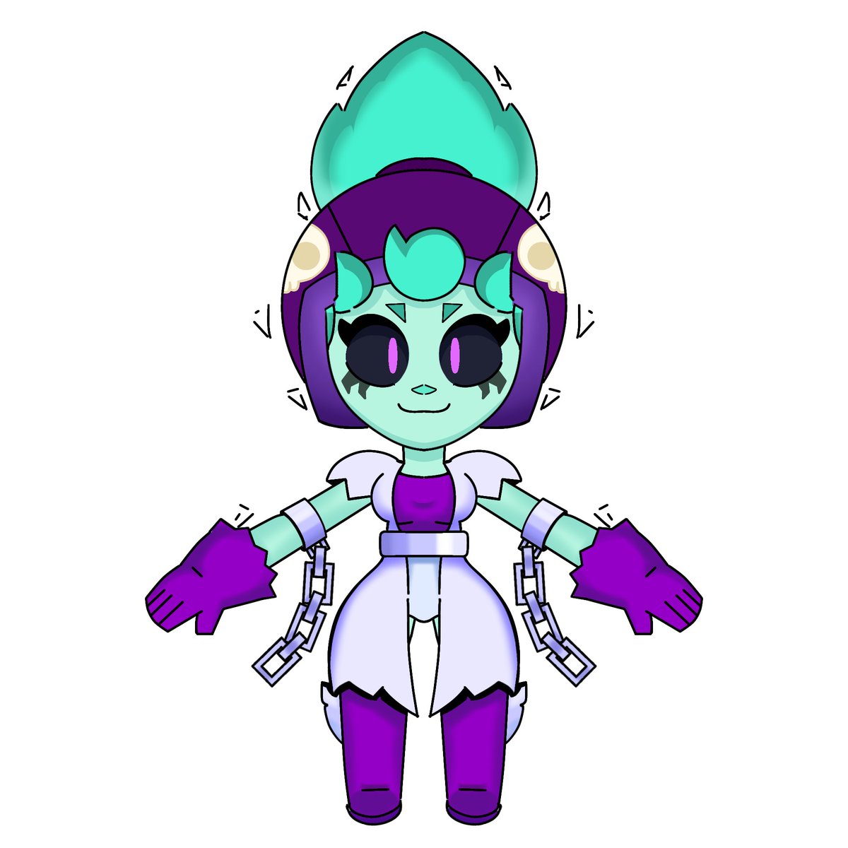 Matt_Runner_0's tweet photo. Que les parece esta idea de skin de Janet, para plantear la en otro estilo y con mejores colores ♻️🫰
#brawlarts https://t.co/fPyRKHLrno