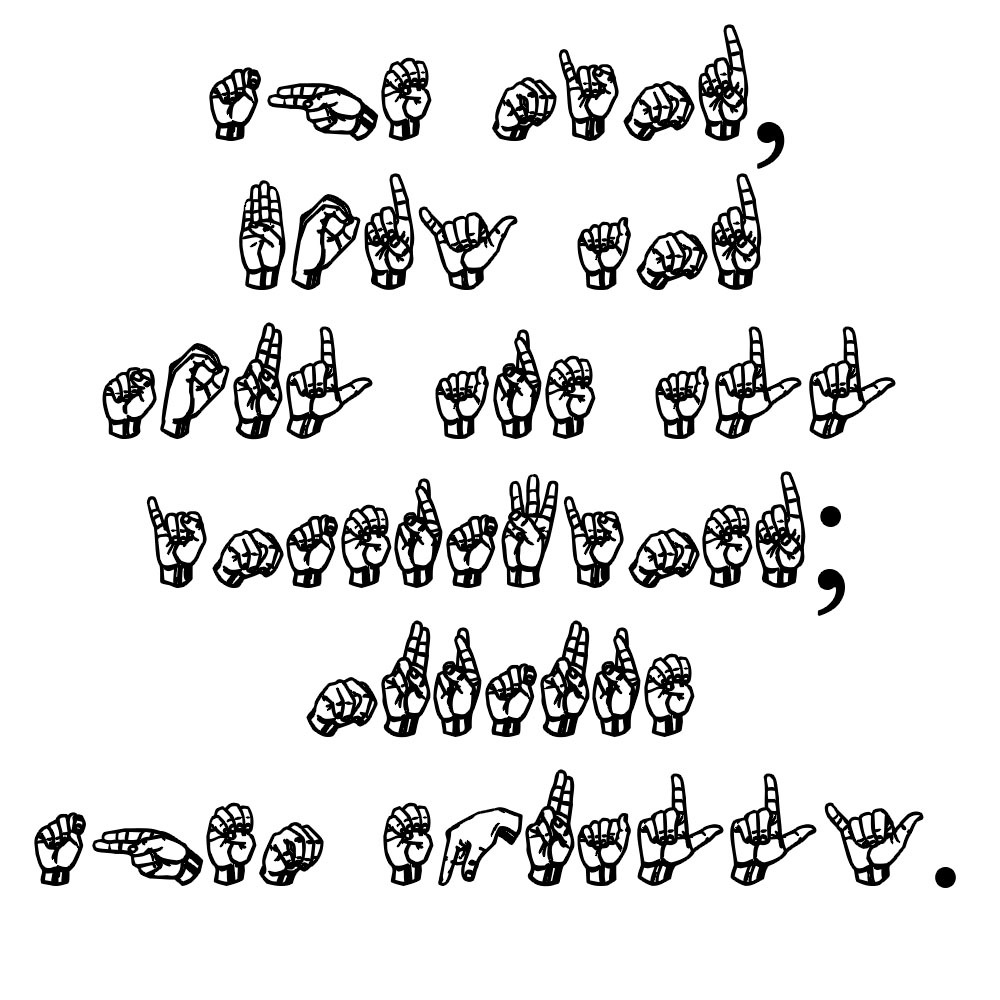 Read it! Like it! Love it! Share it!
Love to tag? Please do!⤵ 💖

#signlanguage #signlanguageinterpreter   #signlanguagequote #deaf #deafworld