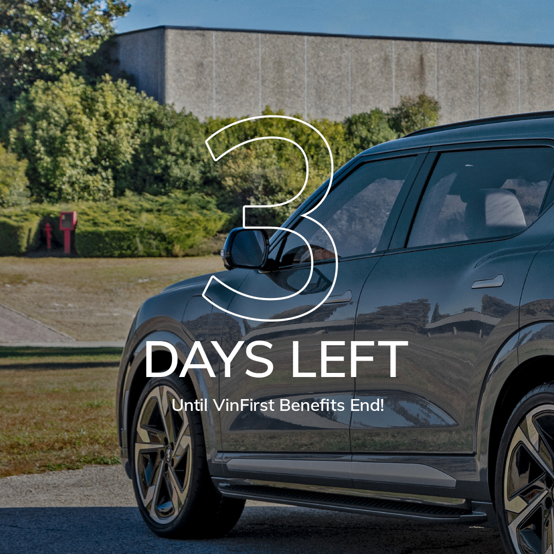 VinFastofficial's tweet photo. Only 3 more days to help us build a sustainable future with the #VinFirst program!
Not only are our vehicles emission-free, but #VinFast is also planting a tree on behalf of every reservation made during the VinFirst program.
Ready to plant the future? https://t.co/JmT9rhwZNh https://t.co/5MkgVgHElG