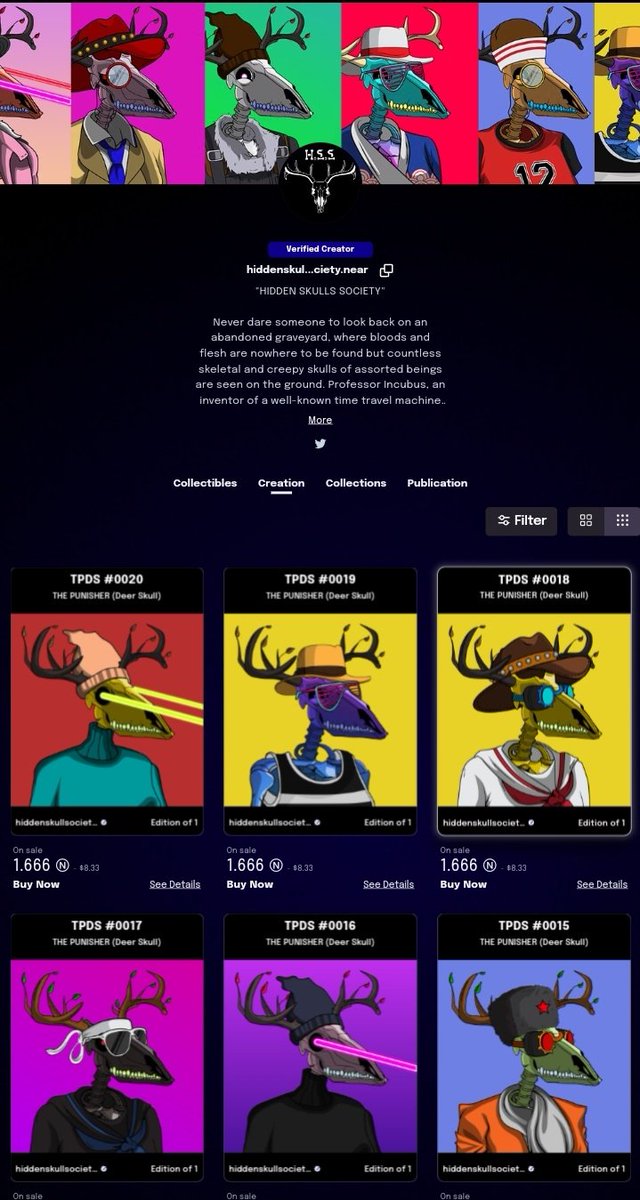 Hidden Skull Society tweet media