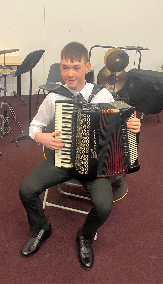 Best of luck to the wonderfully talented accordionist Yuan <a href="/CastleheadHS/">Castlehead High</a> who will be representing Renfrewshire at the <a href="/SYMusicians/">Scottish Young Musicians</a> national final on Sunday (29th May) at the <a href="/RCStweets/">Royal Conservatoire of Scotland</a> 🎶🎼 #learningthroughmusic