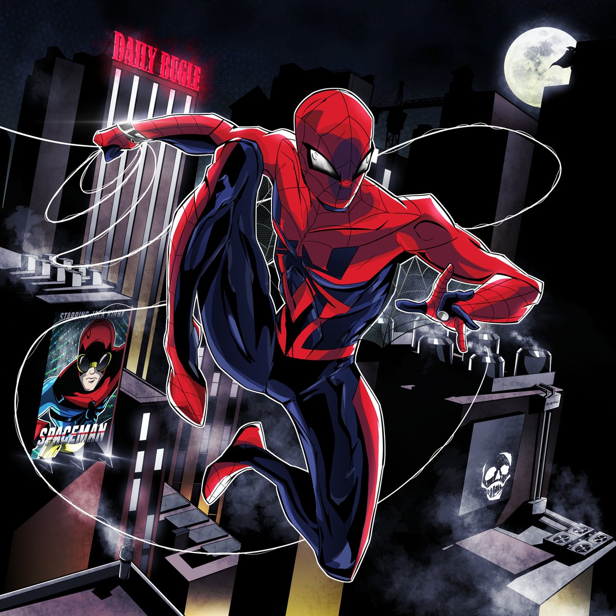 TheSpideyBugle's tweet image. After giving it much thought, I&apos;m very proud to finally reveal that I&apos;ll be creating my own Spider-Man comics!

This is Spider-Man: Pointbreak - (Earth-1637)

🕸️🕷️#SpiderManPointbreak