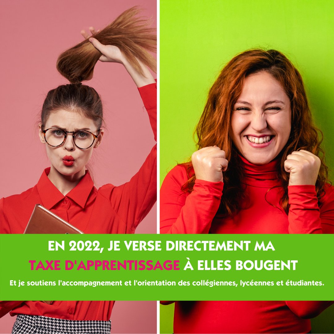 📢Plus que 4 jours pour soutenir <a href="/Ellesbougent/">Elles bougent</a> avec la taxe d’apprentissage !
Comment et pourquoi nous soutenir ? Infos sur ➡️  vu.fr/ErZA
#ellesbougent #EB2022