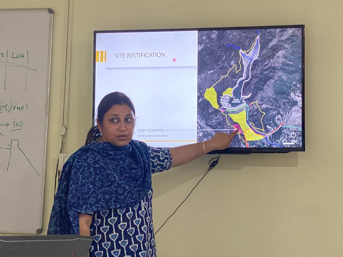 cpmu_drip's tweet photo. #DRIP2, Dr Avlokita Agrawal @iitroorkee made a presentation on Inception Report for Tourism development around Singda dam, Manipur.

World Bank team appreciated the proposed way out.

@WorldBankIndia @CWCOfficial_GoI @MoJSDoWRRDGR @ICOLDCIGB https://t.co/QqC98OUw1T