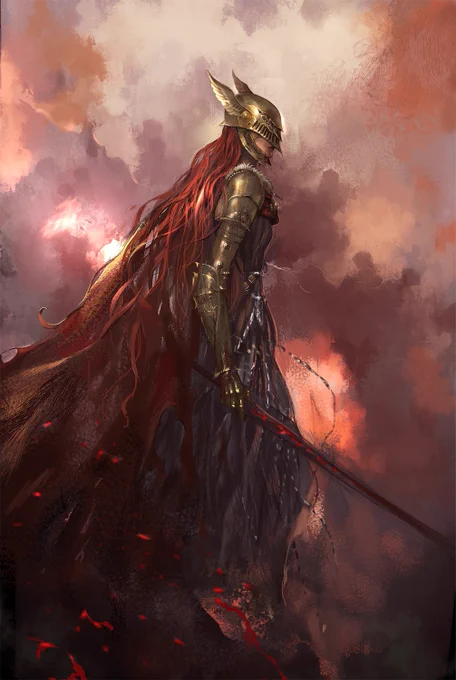 Fan art | Elden Ring - Malenia, Blade of Miquella

Artist: 2JJJ 