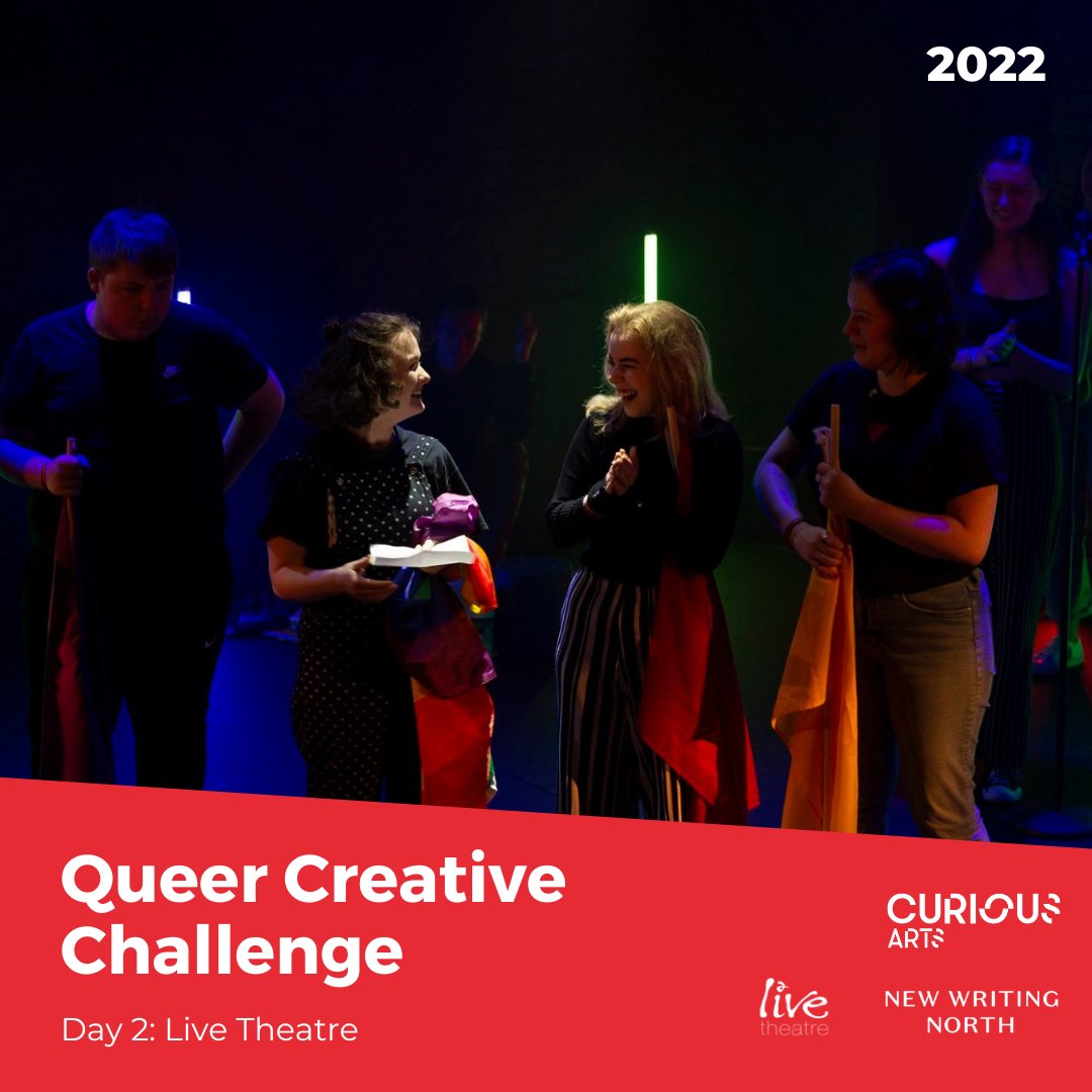 LiveTheatre's tweet photo. #LGBTQIA+ & gender non-conforming young people aged 11 to 25 - get involved @CuriousArts @NWNyoungwriters #QueerCreativeChallenge here on Mon 30 May
Meet like-minded young people & work with local artists taking inspiration from the theme #TheFutureisQueer
https://t.co/K0GptF446K https://t.co/eOPIZMezK3