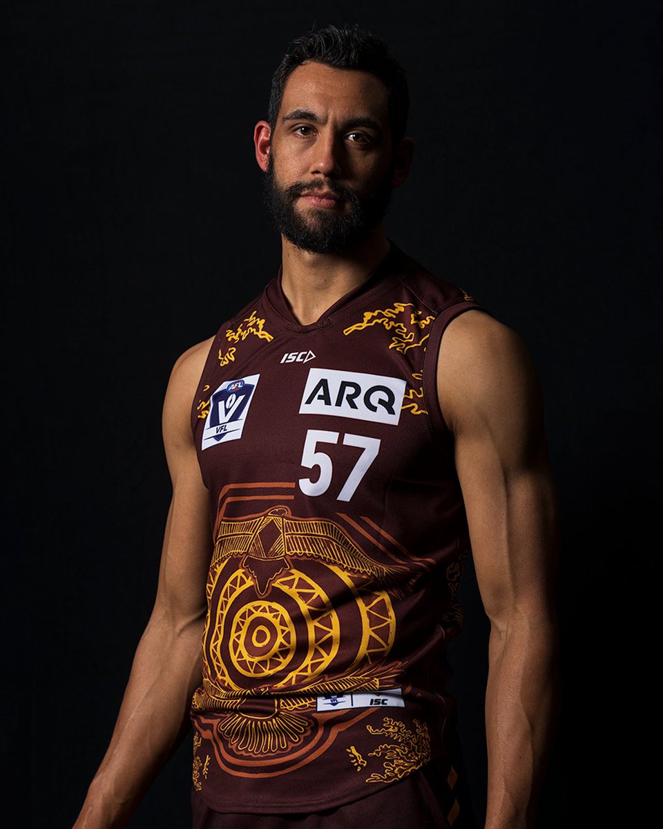 Proud.

Tomorrow we don our first-ever indigenous guernsey.

Designed by Coree Thorpe, it pays respect to the Wurundjeri people and the area we now know as Box Hill, protected as always by the hawk and Bunjil flying above.