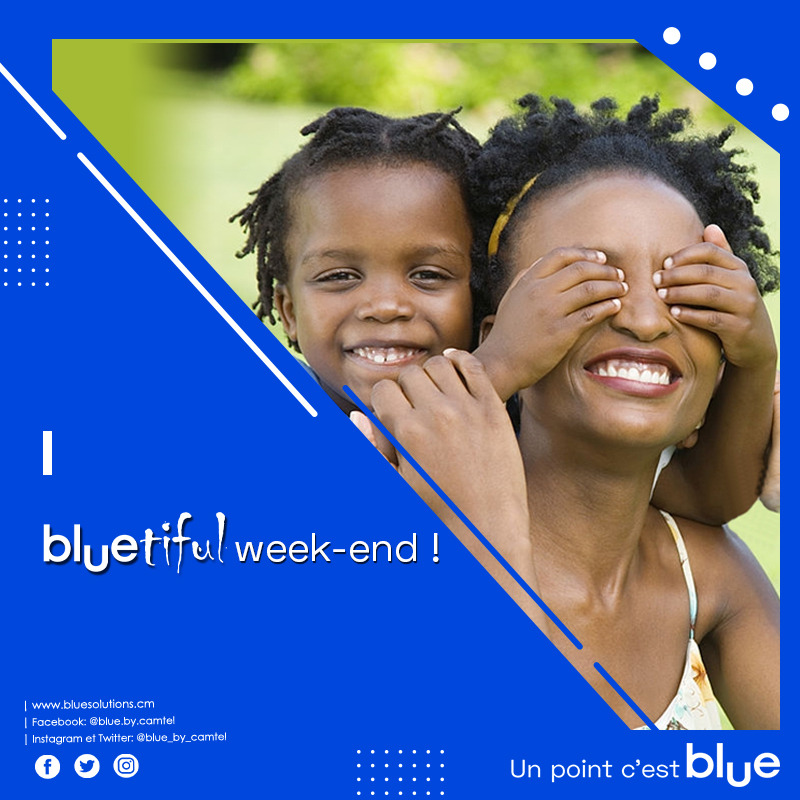 blue_by_camtel's tweet photo. Ce week-end, plongez dans la #BlueLife en activant un de vos forfaits préférés grâce au code : *825#
#LifeIsBluetiful https://t.co/UKkDNOP94x