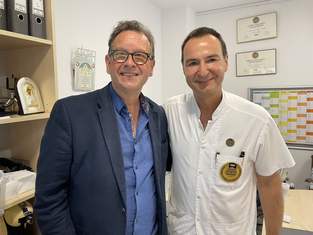 Hugh Gallagher (@hjg34095197) on Twitter photo Inspired in Bucharest. Extremely skilled Victor Radu convincing us that our minimally invasive techniques can help even complex hernias. Seeing day 1 discharges with minimal pain 👌🏾. ❤️ NHS but cannot deny sole hernia practice so resource efficient. @medtronic <a href="/NewcastleHosps/">Newcastle Hospitals</a> Inspired in Bucharest. Extremely skilled Victor Radu convincing us that our minimally invasive techniques can help even complex hernias. Seeing day 1 discharges with minimal pain 👌🏾. ❤️ NHS but cannot deny sole hernia practice so resource efficient. @medtronic <a href="/NewcastleHosps/">Newcastle Hospitals</a>