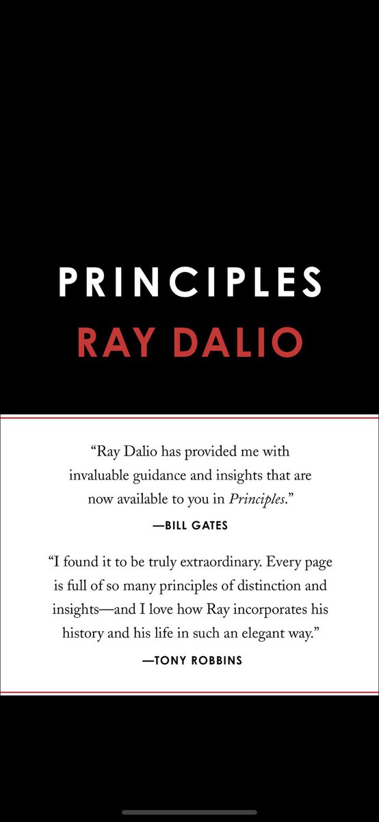 So what are the principles you run under? I’m enjoying this book so much.