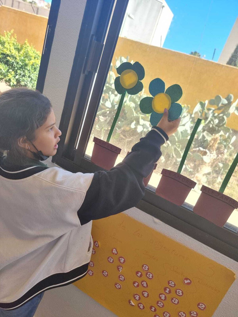 bloqueabloque's tweet photo. En multitud de ocasiones a todos/as nos resulta complicado pensar en aquellas cosas positivas que tenemos, por eso 5º se ha puesto en marcha y han realizado su propia flor recogiendo multitud de adjetivos positivos que les caracterizan. Y tú, ¿te has dicho algo positivo hoy? https://t.co/MkEvE8al0q