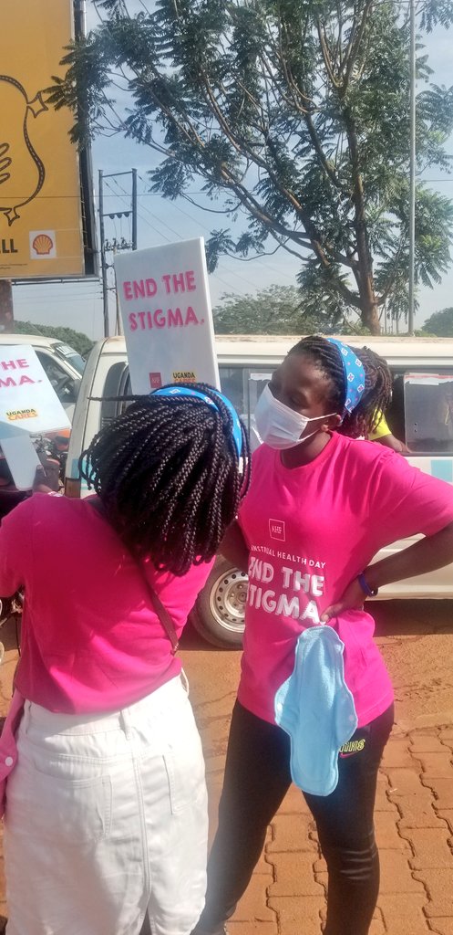 Period stigma manifests with accusations that a person is menstruating if they are perceived as behaving in a sensitive or aggressive manner.  #MenstrualHealthDay 
#AHFUgandacares 
#GirlsAct
#ENDPERIODPOVERTY
#WEARECOMMITTED