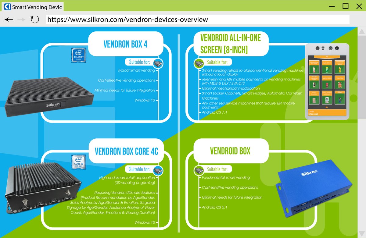 silkronvending's tweet photo. Vendron devices equipped with an MDB interface are ready to plug and play to MDB coin changer, bill acceptor, and compatible cashless payment terminals. 

Check out our website for more detailed specifications: 
https://t.co/TJVif4ZHwk

Contact us at sales@silkron.com https://t.co/a6mN9mYDp8