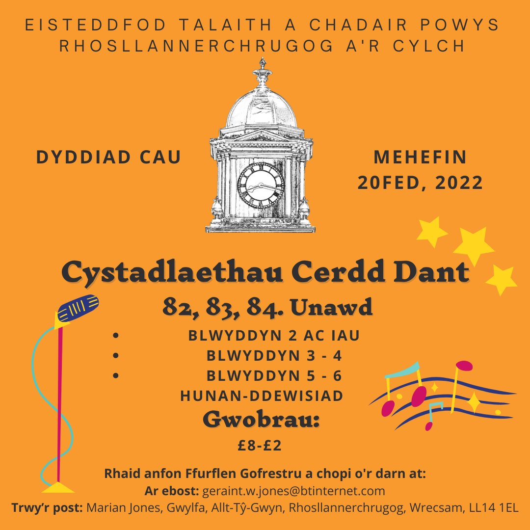 EisteddfodPowys tweet media